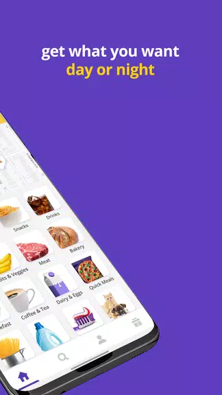 getir: groceries in minutes Ekran Görüntüsü 1