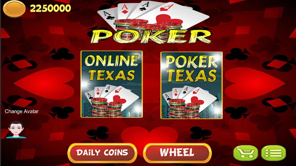 Texas Hold’em + Slot Machines 2 in 1 Tangkapan skrin 2
