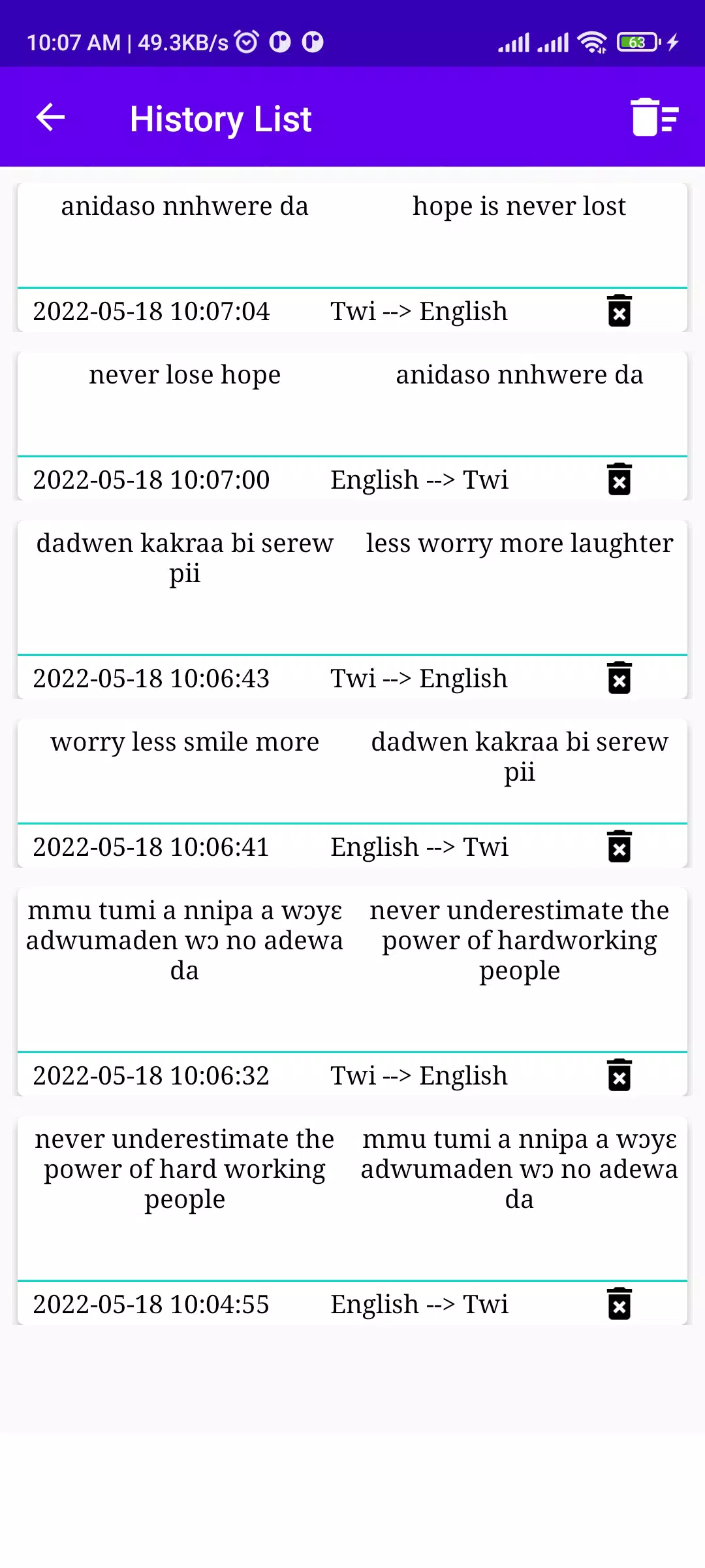 English To Twi Translator স্ক্রিনশট 2