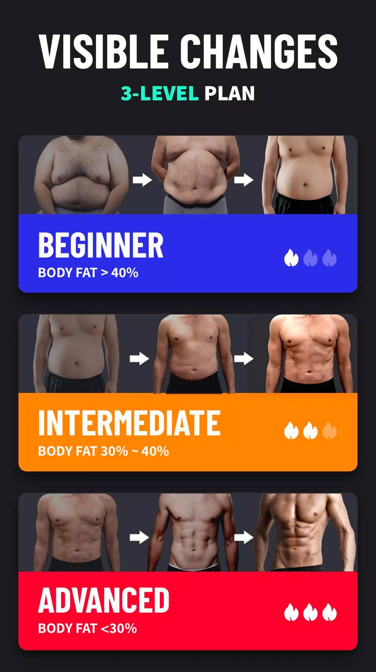 Lose Weight App for Men স্ক্রিনশট 2