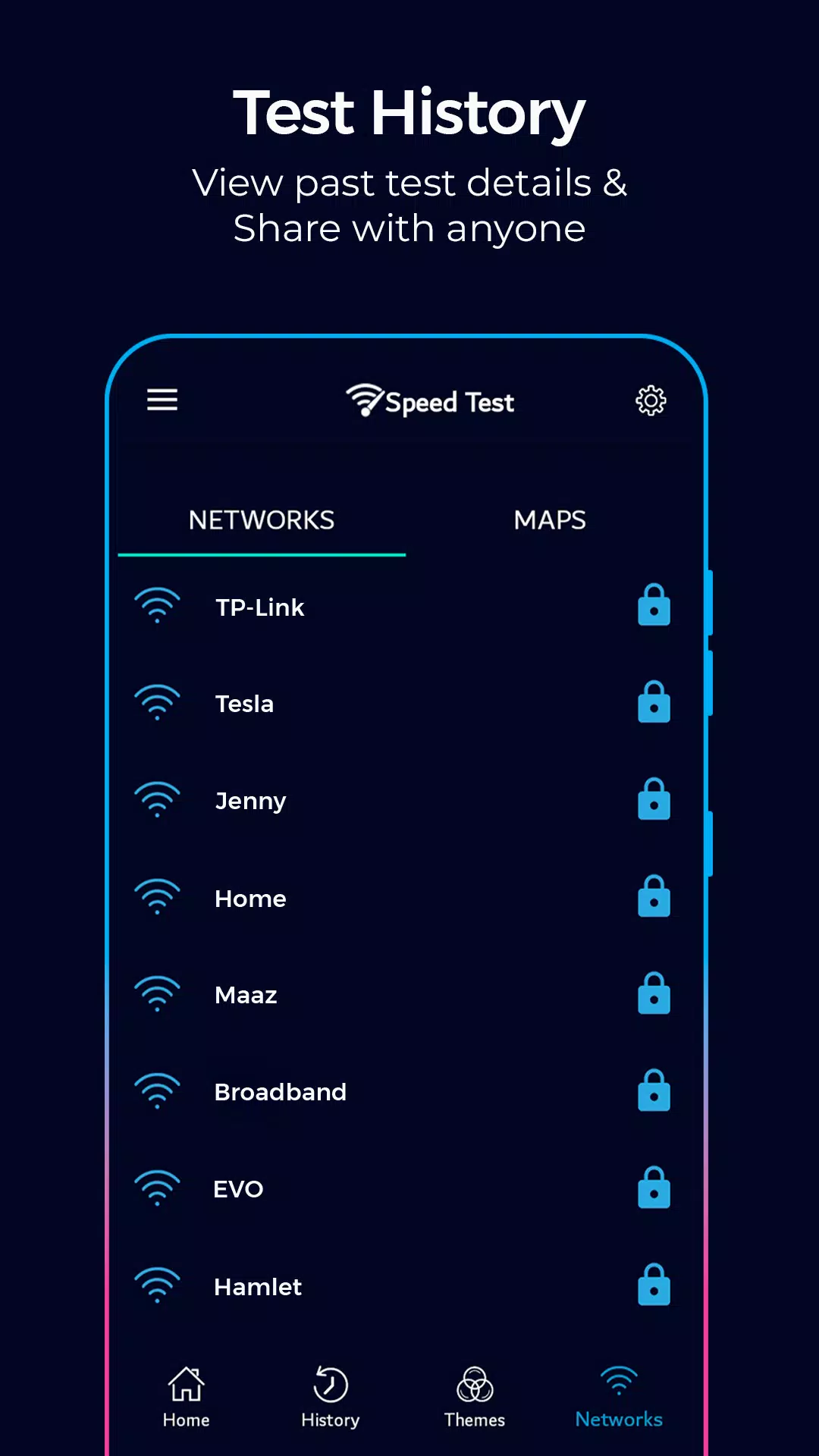 Speed Test - Wifi Speed Test ဖန်သားပြင်ဓာတ်ပုံ 2