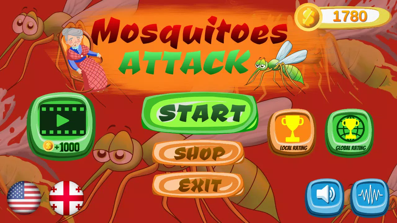 Mosquitoes Attack应用截图第0张