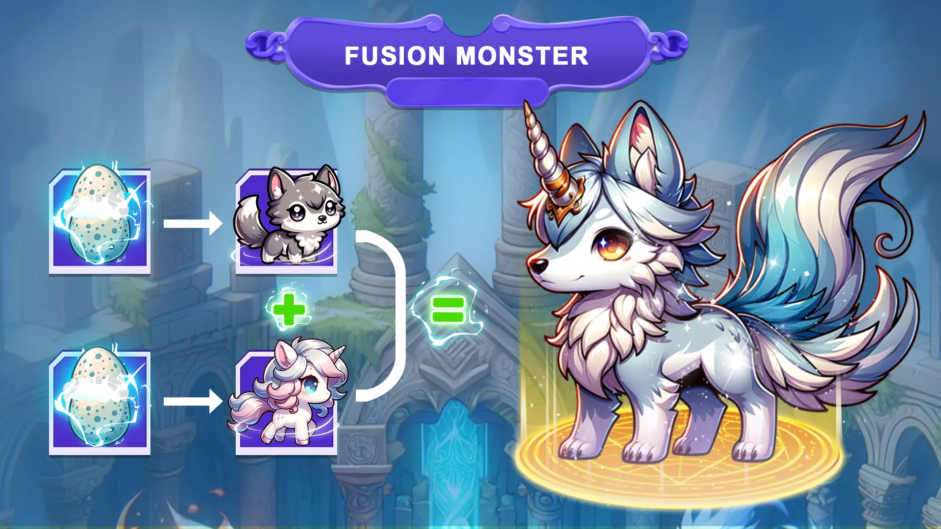 Master Fusion : Monster War Ảnh chụp màn hình 3