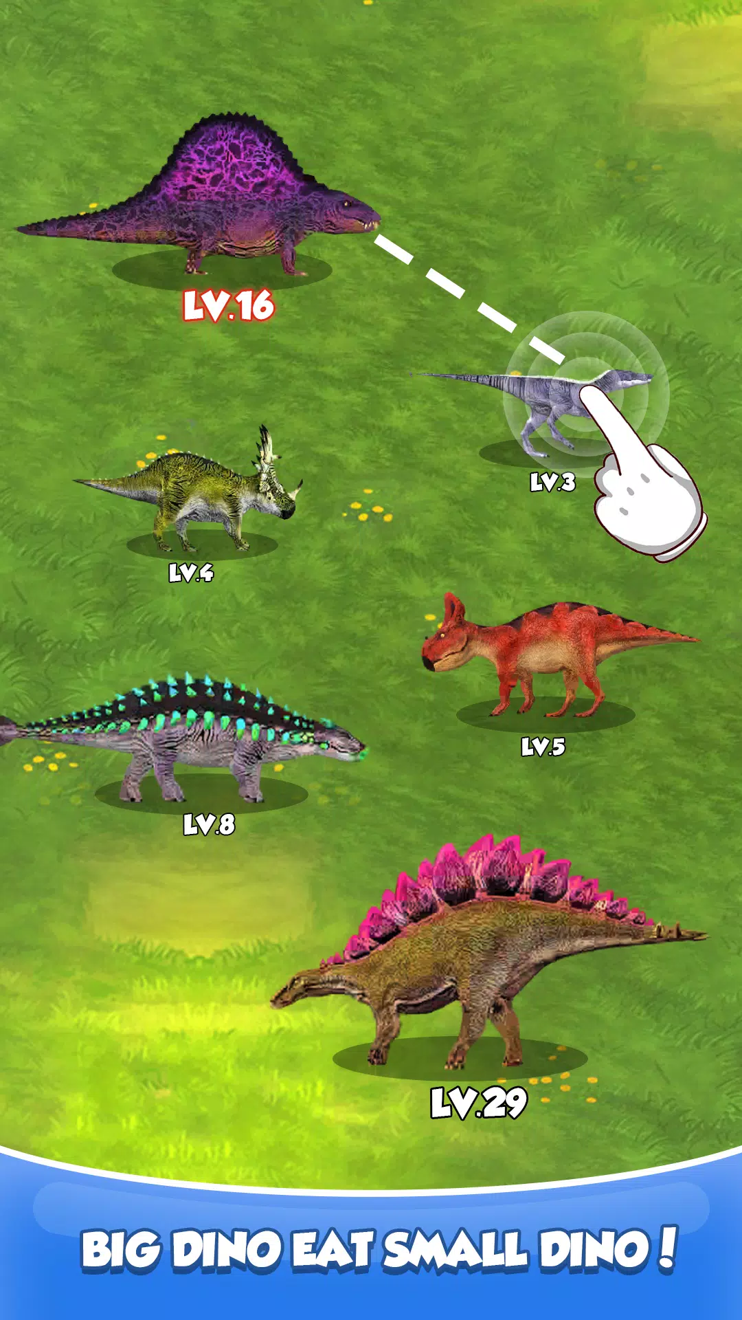 Merge Dino: Survival Monster Tangkapan skrin 1