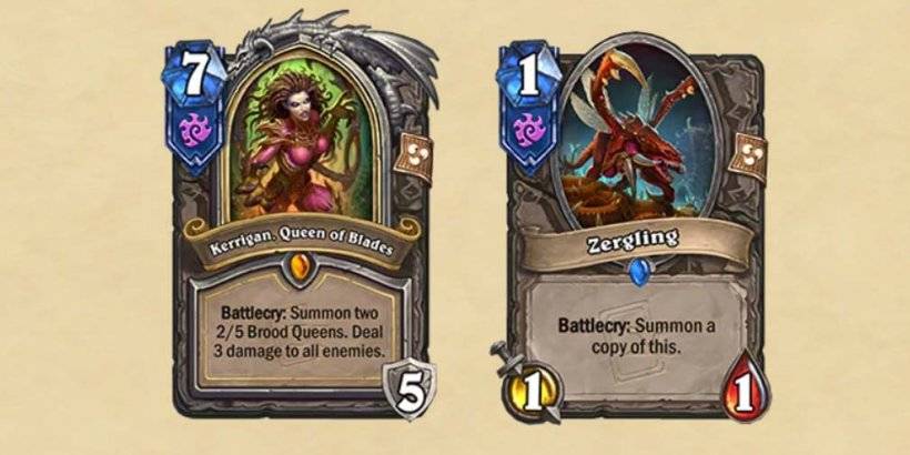 Set StarCraft de Hearthstone: Kerrigan, Artanis, Jim Raynor llega