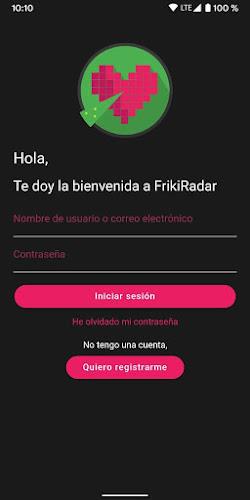 Schermata FrikiRadar, citas para frikis 0