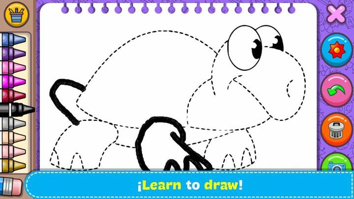 Coloring & Learn Animals Screenshot 3