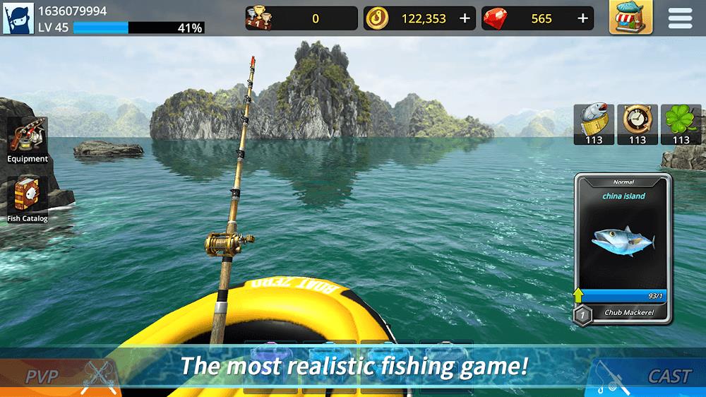 Monster Fishing: Tournament Ekran Görüntüsü 0