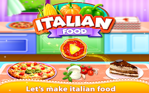 Italian Food Chef Cook Pizza スクリーンショット 0