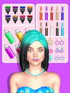 Lip Art Beauty Makeup Games Zrzut ekranu 1