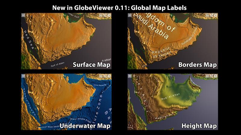 GlobeViewer 스크린샷 1