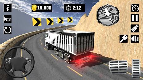 Truck Simulator - Cargo Games 螢幕截圖 1