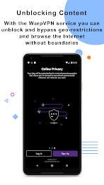 WarpVPN ภาพหน้าจอ 3