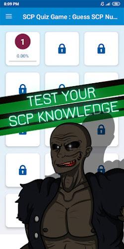 scp quiz game Скриншот 1