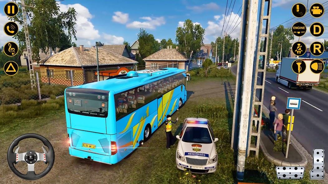 Coach Bus Simulator Games Mod Скриншот 3