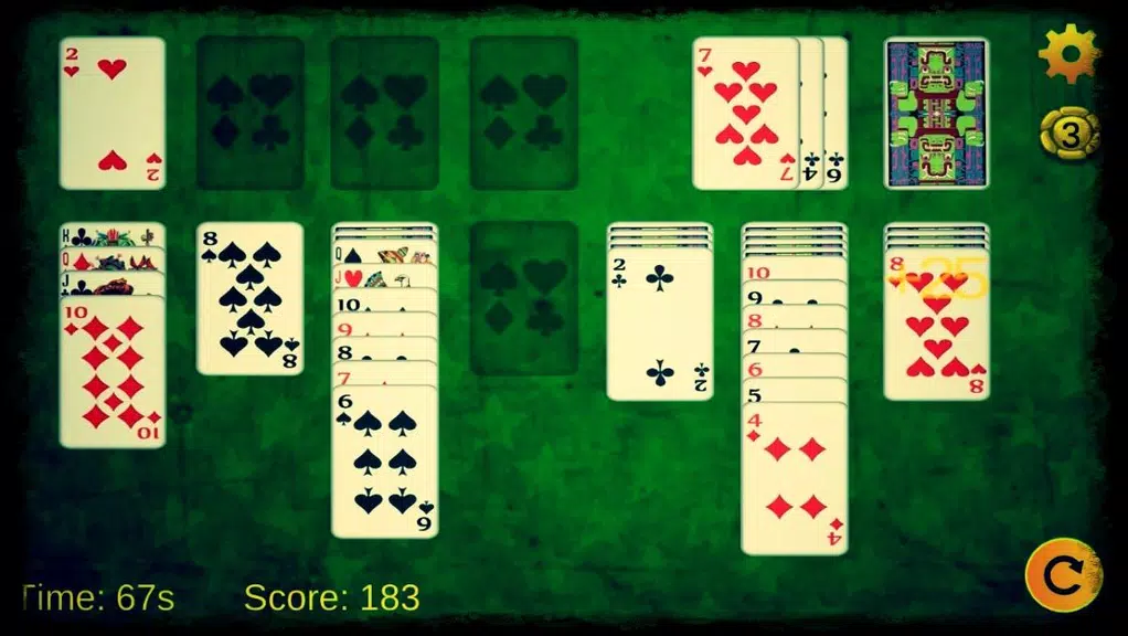 Mega Solitaire Card Game स्क्रीनशॉट 1