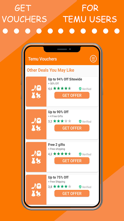 Temu Vouchers Ảnh chụp màn hình 2