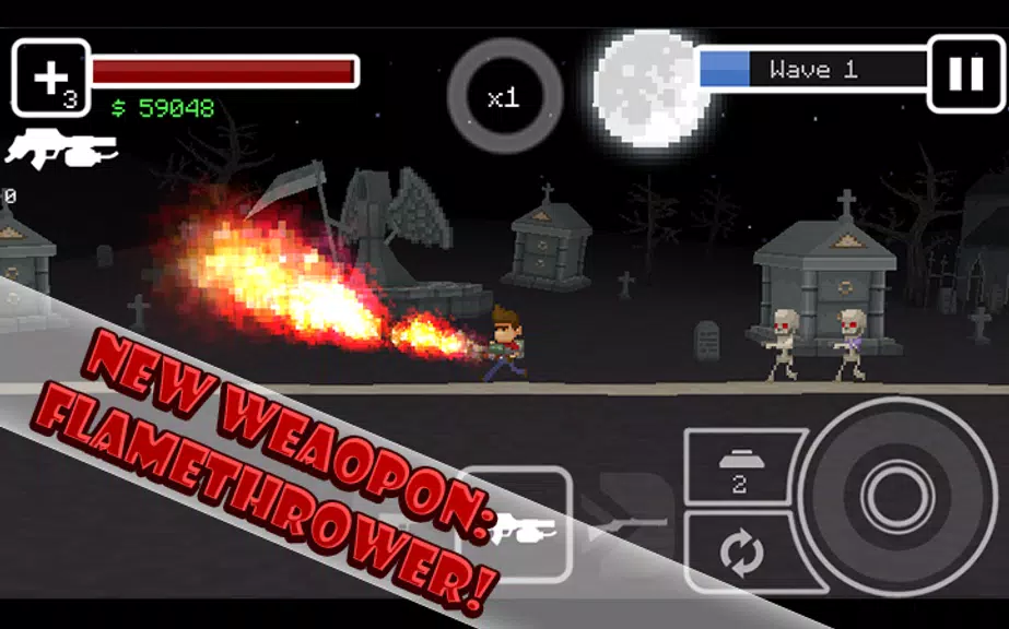 Undead Pixels: Zombie Invasion স্ক্রিনশট 1
