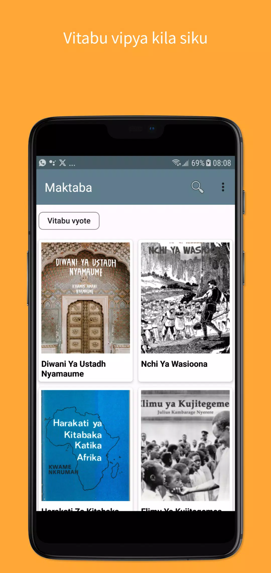 Maktaba Sauti Captura de tela 2