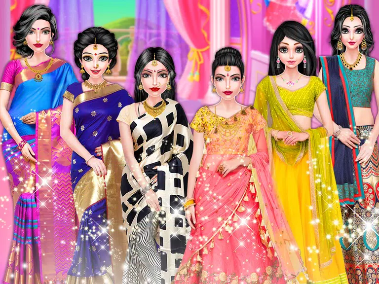 Indian Girl Salon - Indian Gir ภาพหน้าจอ 0