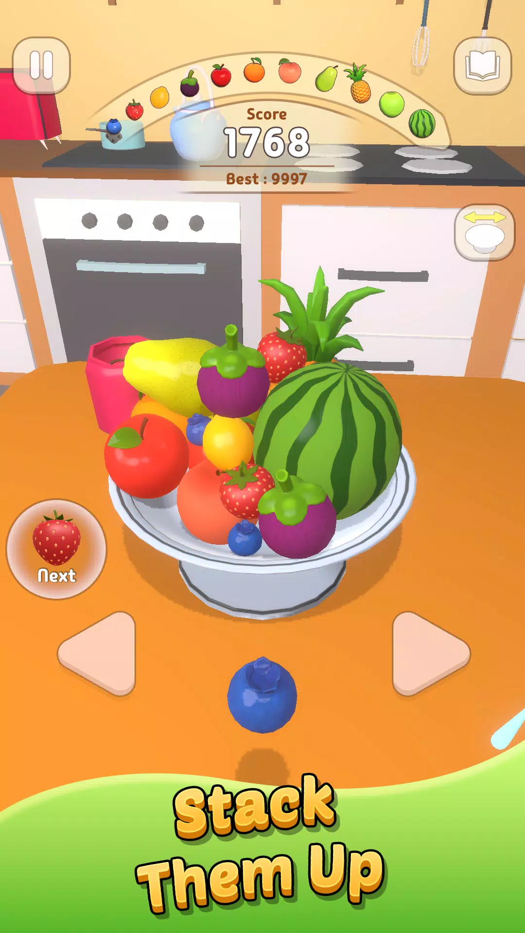 Toss and Merge: Fruit Mount Captura de pantalla 2