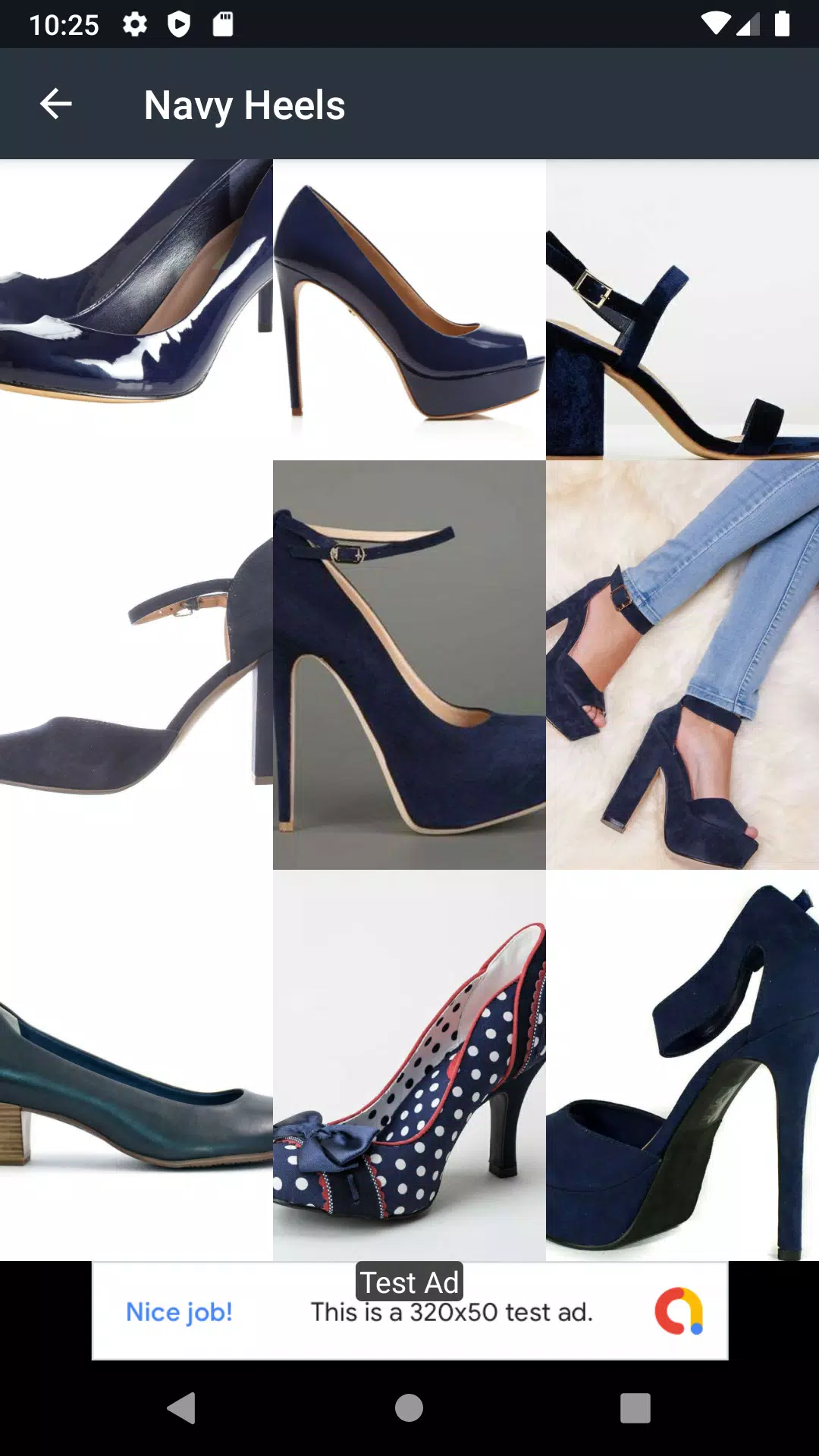 Navy Heels Ideas Screenshot 1