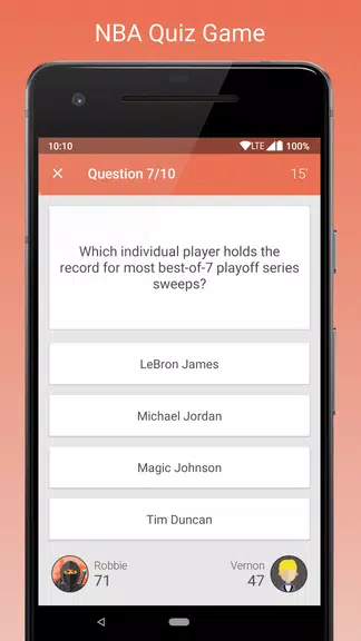 Fan Quiz for NBA ภาพหน้าจอ 0