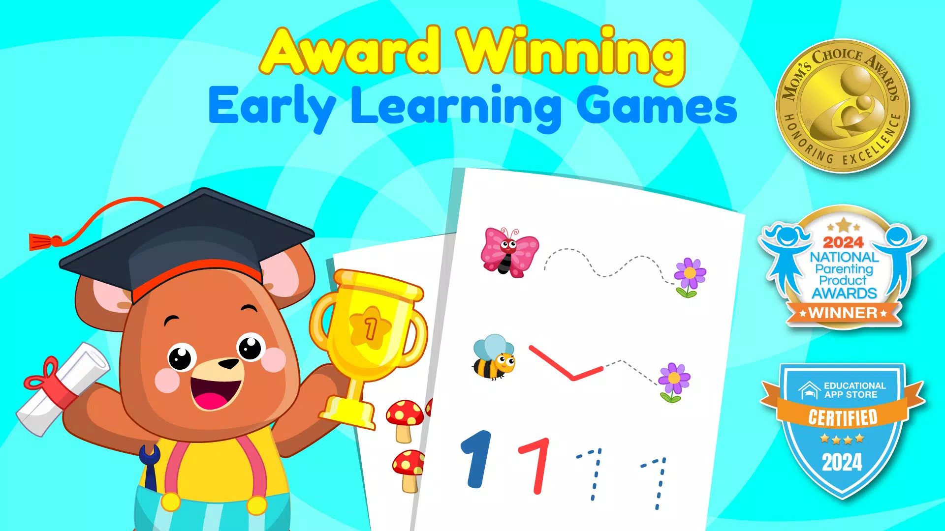 ElePant Kids Learning Games 2+应用截图第0张