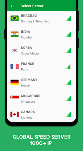 Brazil VPN Master - VPN Proxy Ekran Görüntüsü 1