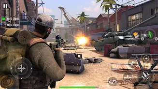 Modern Commando Shooting Games Captura de tela 2