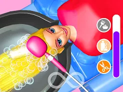 Hair Salon Makeover Girl Games Screenshot 1