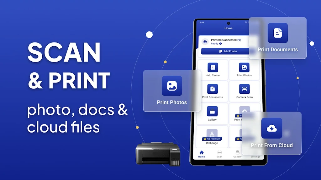 Schermata Mobile Printer: Print & Scan 1