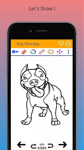 How to Draw Dog Step by Step Capture d'écran 3