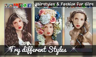 Hairstyles & Fashion for Girls应用截图第1张