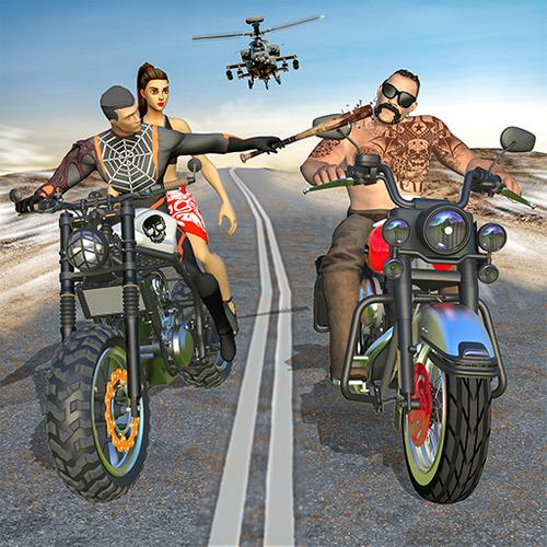 Gangster Bike: Real Race Game Captura de tela 1