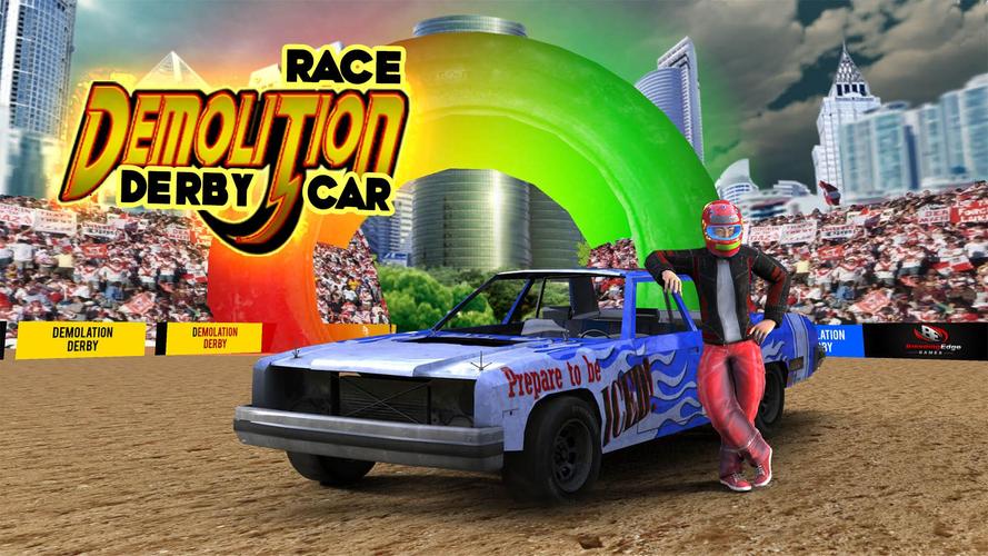 Demolition Derby Car Racing Ekran Görüntüsü 0