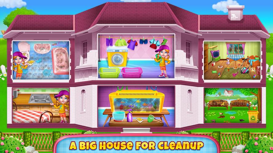 My Messy Home Cleanup ภาพหน้าจอ 1