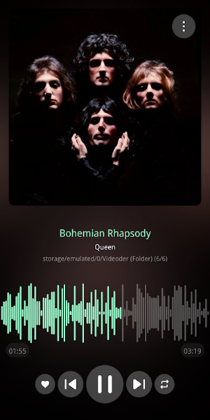 PowerAudio Pro Music Player Captura de tela 1