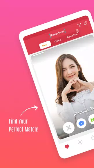 Korean Dating: Connect & Chat ภาพหน้าจอ 0