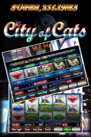 SUPER 25LINES CITY OF CATS Captura de pantalla 0