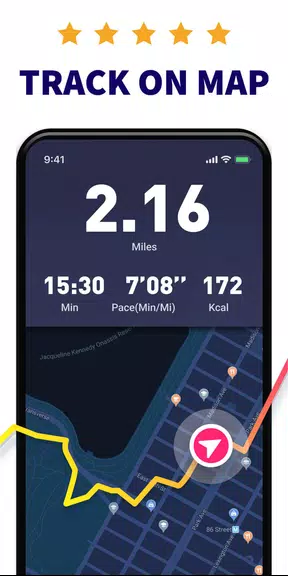 Lauf Tracker - Joggen App Screenshot 0