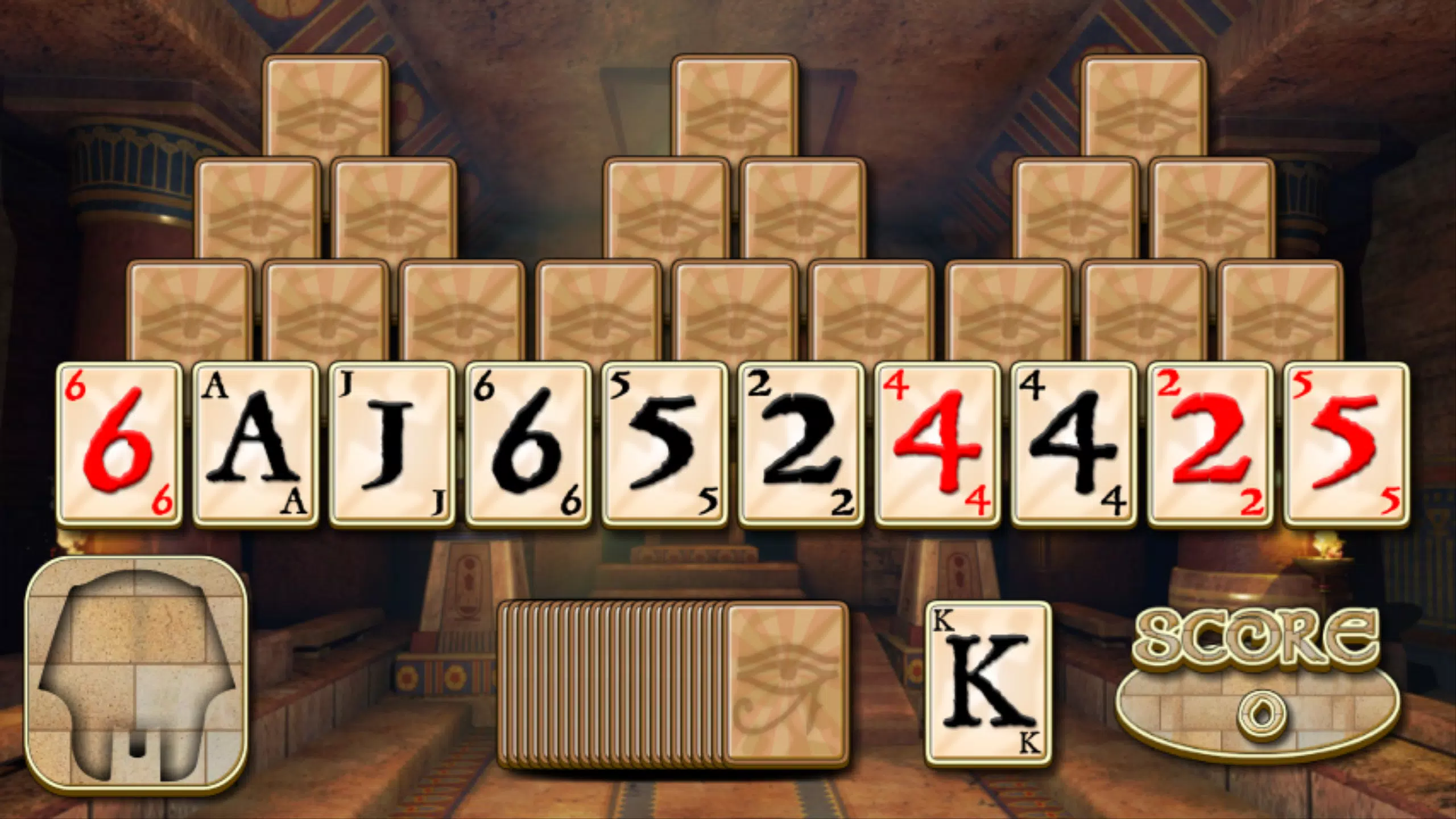 Egypt Solitaire Schermafbeelding 2