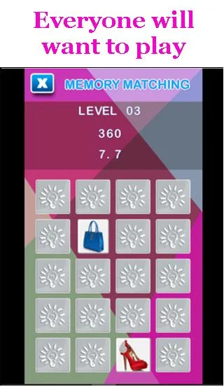 Memory Matching Fun Captura de pantalla 2