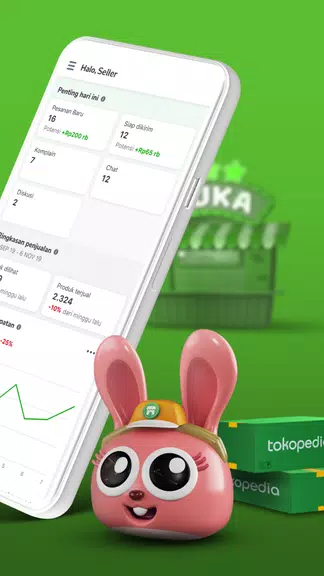 Tokopedia Seller ภาพหน้าจอ 1