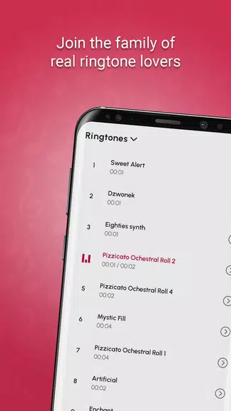 SMS Ringtones Pro: Sounds স্ক্রিনশট 0