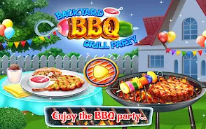 Backyard BBQ Grill Party Скриншот 0