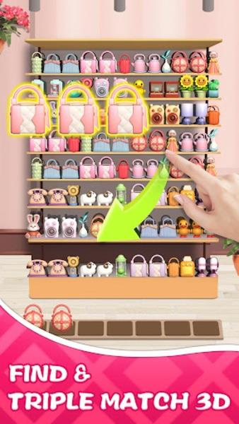 Match Goods 3D - find triple স্ক্রিনশট 0