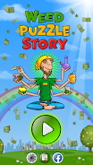 Puzzle Weed Story: "Wake&Bake" Captura de tela 0