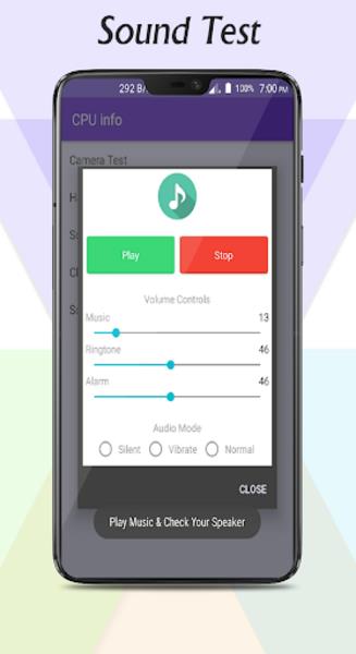 CPU-Z : Device & System info for Android™ 스크린샷 1