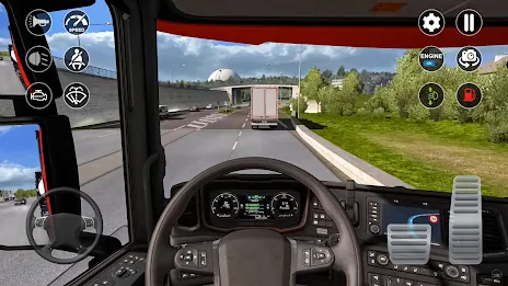 Euro Cargo Truck Simulator Pro Captura de pantalla 1